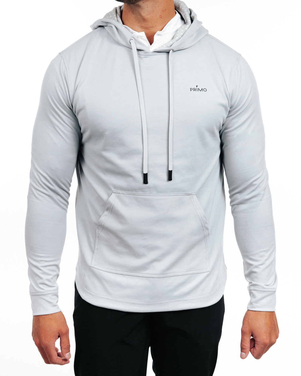 Primo Light Grey Golf Hoodie
