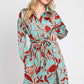 Fun In The Sun Satin Shirt Dress