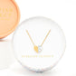 Alexis Gold Heart Necklace