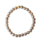 Gemstone Bracelet-Bronze Agate, 6mm