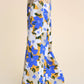 Floral Print Multicolor Polazzo Pants