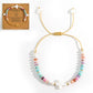 Shell Cross Bracelet