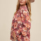 Floral Chiffon Poet Blouse