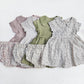 Baby Girl Linen or cotton Peter Pan collar ALLIE DRESS