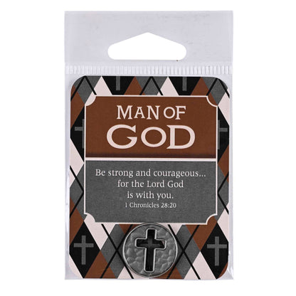 Pocket Coin Man Of God Be Strong