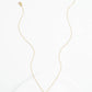 Hope in Bloom Necklace in Tuscan Tan- 14K Gold Plated and Enamel Floral Pendant Necklace
