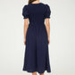 Nadine Puff Sleeve Midi Dress