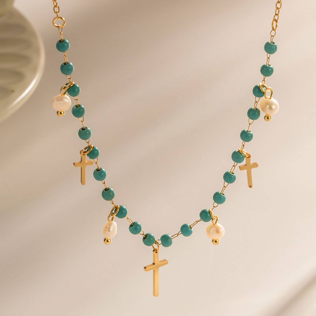 Cross Charm Necklace