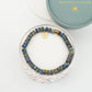Emperor Blue Beaded Bracelet
