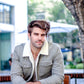 Kolton Corduroy Trucker Jacket - Sherpa Inner & Collar