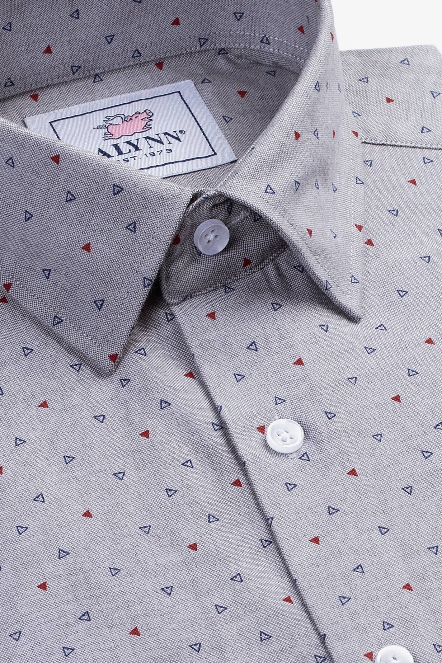 Percy Classic Fit Dress Shirt Gray Alynn