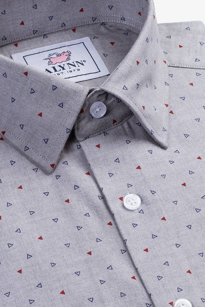 Percy Classic Fit Dress Shirt Gray Alynn