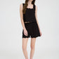 Scallop Trim Woven Top