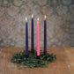 Taper Candles – 100% Pure Beeswax – Advent 12” Hand-Dipped