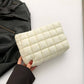 QUILTED PUFFY COSMETIC BAG