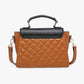 Lou Square Quilted Crossbody w/ Push Lock