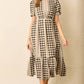 Gingham Please Midi Dress
