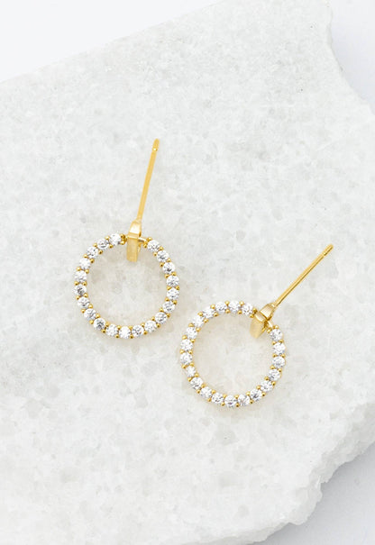 Aurora Circle Studs