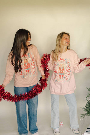 Whimsical Nutcracker - Christmas Graphic Long Sleeve Tee