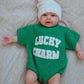 Sweater Romper, Lucky Charm Green