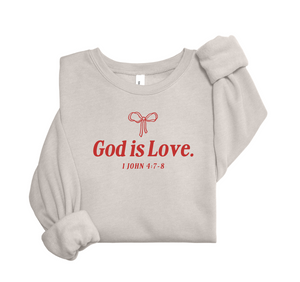God is Love Bow Pullover