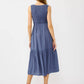 Carefree Midi Dress with Side Pockets