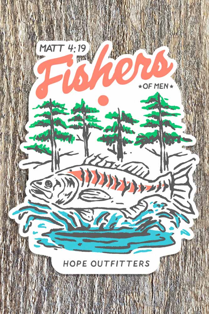 Fishers of Men Sticker