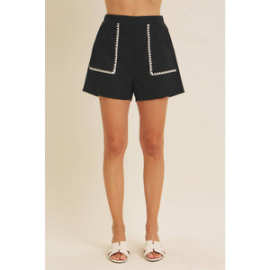 The Audrey Embroidered Shorts