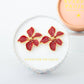 Bloom Earrings in Red