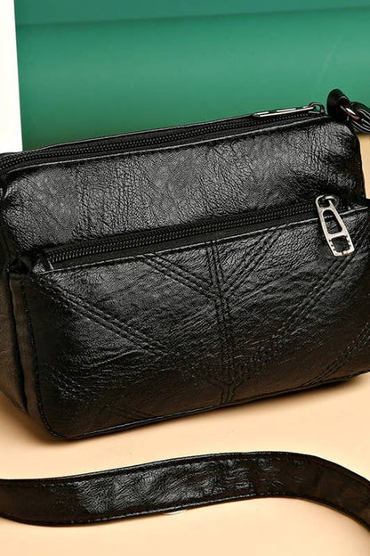 Soft Square Messenger Bag