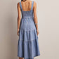 Denim Dreams Maxi Dress