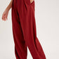 Pleated Wide-Leg Trousers