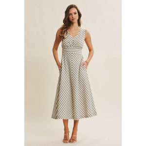 Sunny Days Fit & Flare Midi Dress