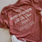 God Is Good Tee- Mens | Christian Tee