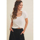 Square Neck Knit Top
