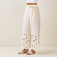Cut Out Wide Leg Pants