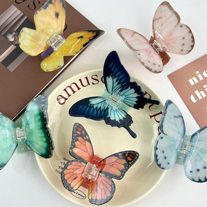 French Butterfly Hair Claw