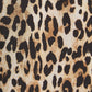 SALE PLUS SIZE Round Neck Leopard Dress