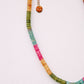 Jayla Multi Colored Beaded Stone Necklace