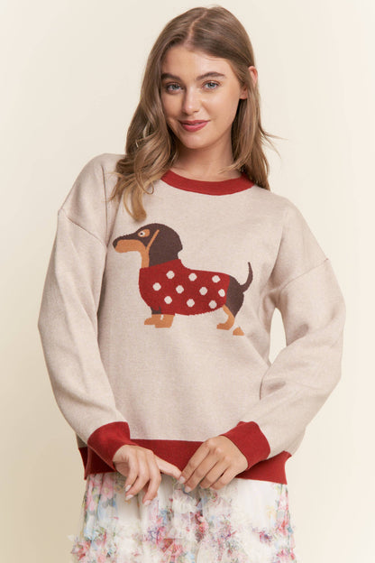 Dottie Dachshund Sweater