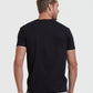 Short Sleeve T-Shirt | V-Neck | Black
