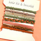 BOHO DUAL FUNCTION KNOT BRACELET HAIR TIES