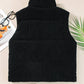 SALE Corduroy Zipped Puffer Vest