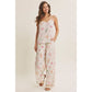 Carefree Summer Seashell Wide-Leg Pants