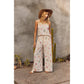 Carefree Summer Seashell Wide-Leg Pants