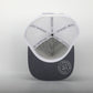 Premium Active 5-Panel Logo Hat (Heather/White)