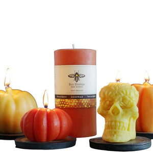Spooky Fall Collection – Pure Beeswax Candles