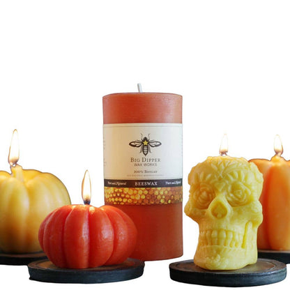 Spooky Fall Collection – Pure Beeswax Candles