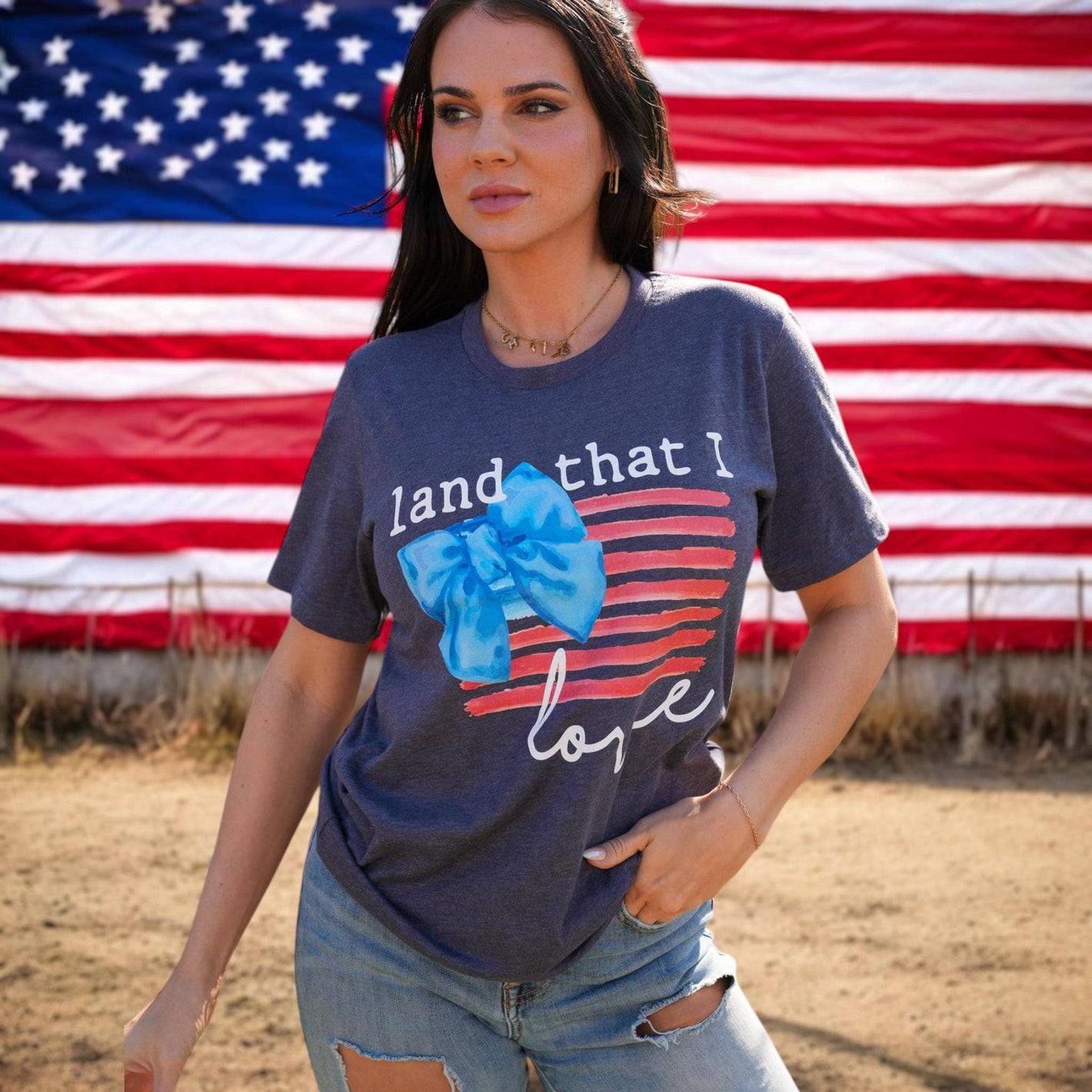 Land That I Love  Short Sleeve Graphic Tee