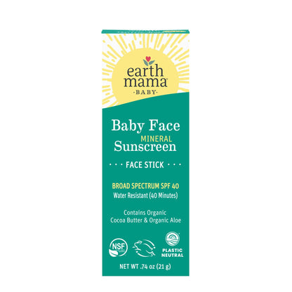 Baby Face Mineral Sunscreen Face Stick - SPF 40